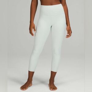 Lululemon Align High-Rise Crop 23" Ocean Air- Size 4